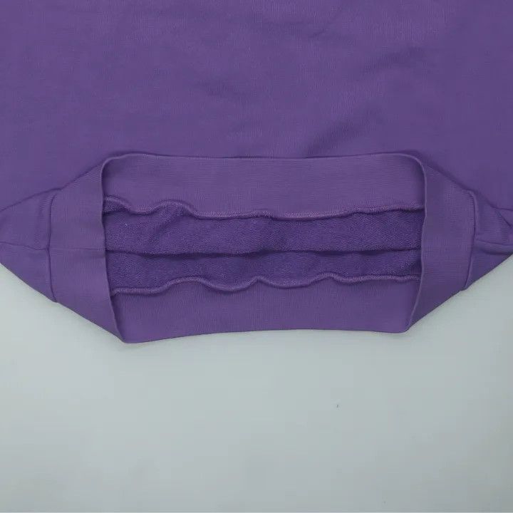 Acne Studios Acne Studios Purple Logo Embroidered Sweatshirt Size US M / EU 48-50 / 2 - 4 Thumbnail