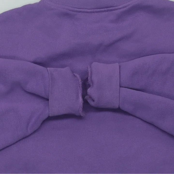 Acne Studios Acne Studios Purple Logo Embroidered Sweatshirt Size US M / EU 48-50 / 2 - 13 Thumbnail