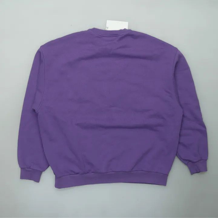 Acne Studios Acne Studios Purple Logo Embroidered Sweatshirt Size US M / EU 48-50 / 2 - 11 Thumbnail
