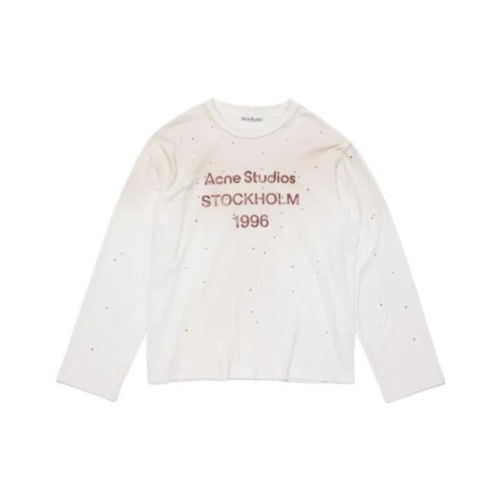 Acne Studios Acne Studios Vintage Print Long Sleeve T-Shirt Size US XXS / EU 40 - 5 Thumbnail