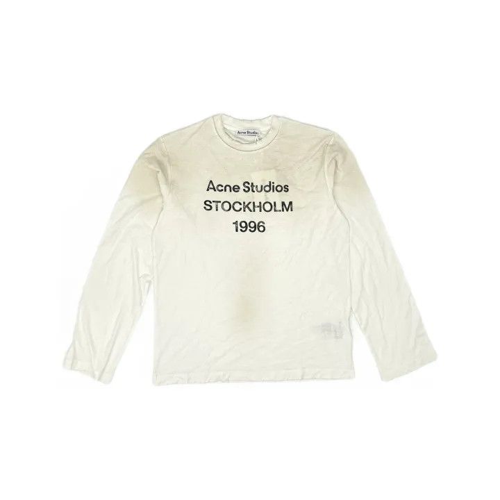 Acne Studios Acne Studios Long Sleeve Logo T-Shirt Size US XS / EU 42 / 0 - 5 Thumbnail