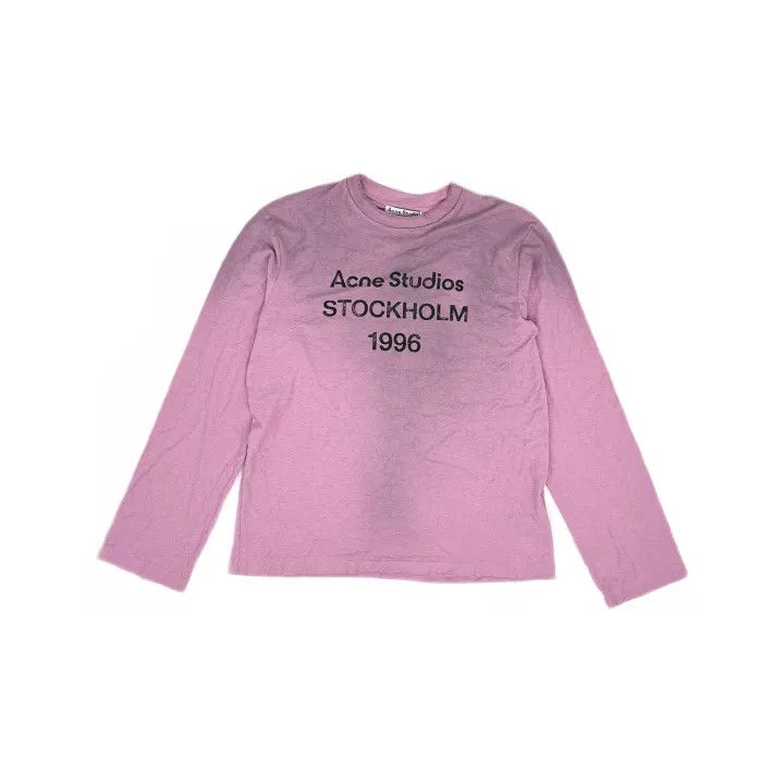 Acne Studios Acne Studios Vintage Letter Print Long Sleeve Tee Size US XS / EU 42 / 0 - 4 Thumbnail