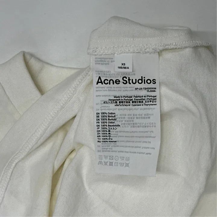 Acne Studios Acne Studios Dragon Embroidered White T-Shirt Size US XS / EU 42 / 0 - 4 Thumbnail
