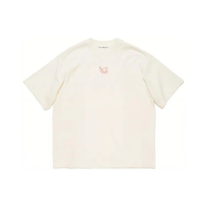 Acne Studios Acne Studios Dragon Embroidered White T-Shirt Size US XS / EU 42 / 0 - 3 Thumbnail
