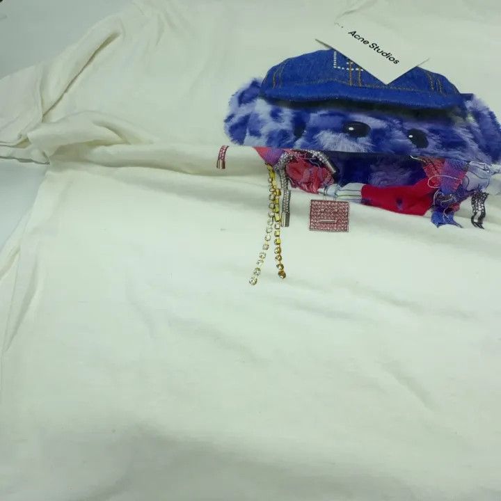 Acne Studios Acne Studios Bear Graphic Short Sleeve T-Shirt Size US S / EU 44-46 / 1 - 7 Thumbnail