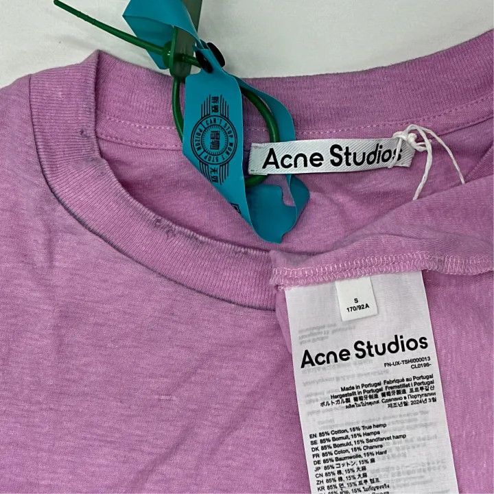 Acne Studios Acne Studios Vintage Logo Short Sleeve T-Shirt Size US S / EU 44-46 / 1 - 3 Thumbnail