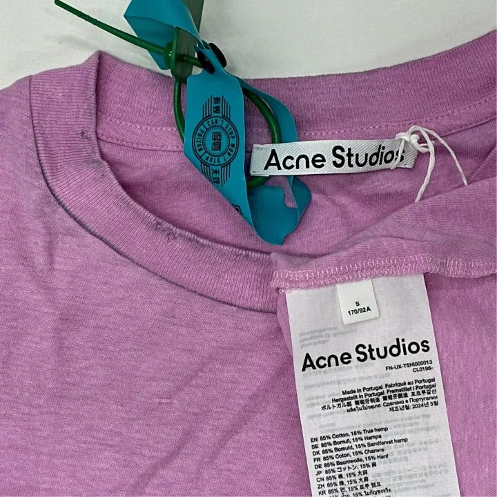 Acne Studios Acne Studios Vintage Logo Short Sleeve T-Shirt Size US S / EU 44-46 / 1 - 5 Thumbnail