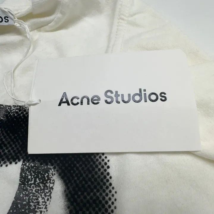 Acne Studios Acne Studios White Short Sleeve T-Shirt Size US S / EU 44-46 / 1 - 5 Thumbnail
