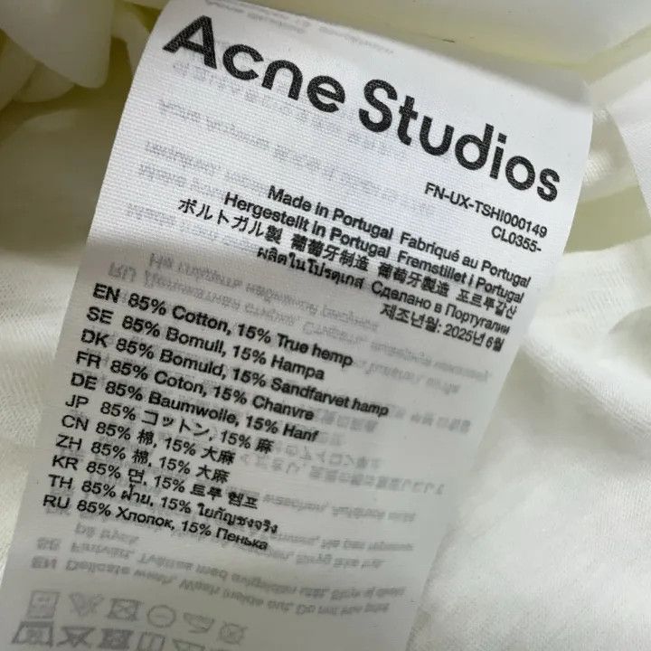 Acne Studios Acne Studios Summer Collection Graphic Tee Size US S / EU 44-46 / 1 - 18 Thumbnail