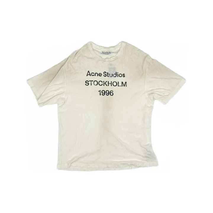 Acne Studios Acne Studios 1996 Vintage Oversized Logo T-Shirt Size US S / EU 44-46 / 1 - 9 Thumbnail