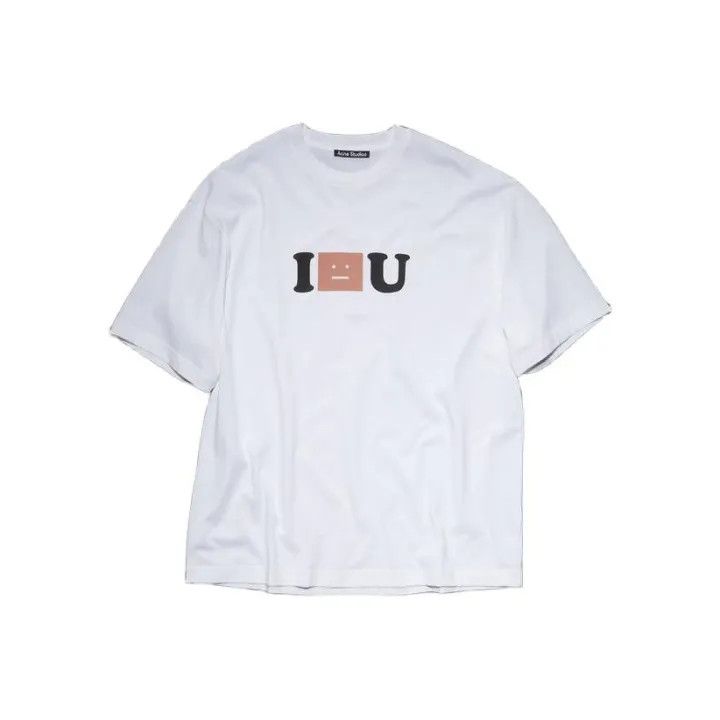 Acne Studios Acne Studios White Graphic Short Sleeve T-Shirt Size US S / EU 44-46 / 1 - 2 Thumbnail