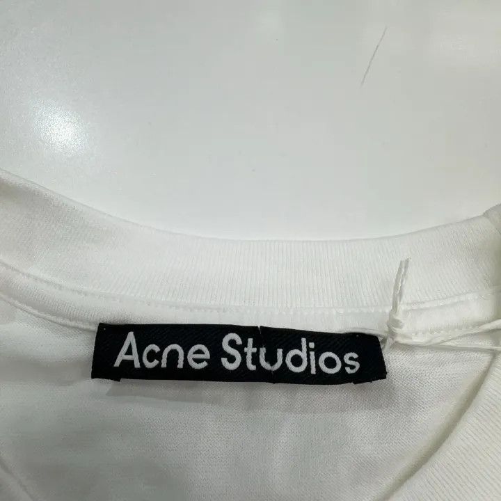 Acne Studios Acne Studios White Graphic Short Sleeve T-Shirt Size US S / EU 44-46 / 1 - 4 Thumbnail