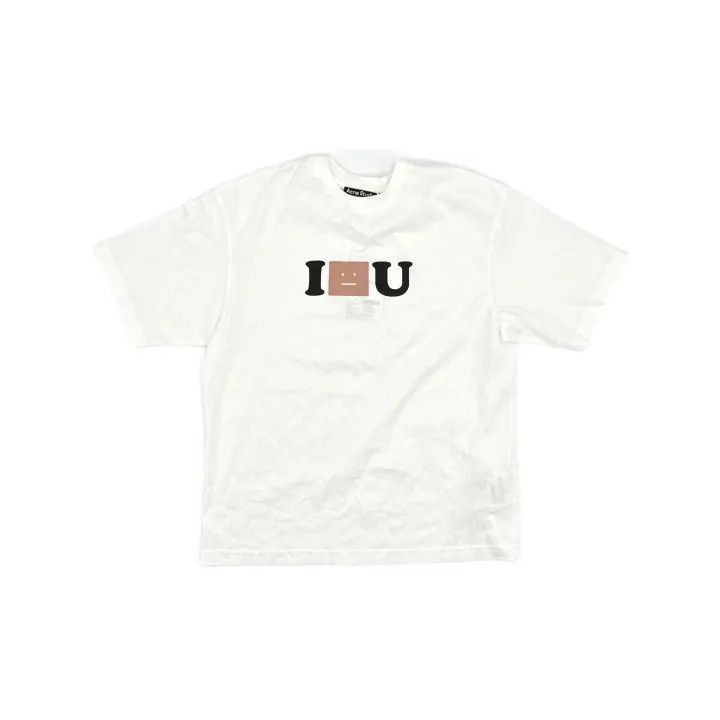 Acne Studios Acne Studios White Graphic Short Sleeve T-Shirt Size US S / EU 44-46 / 1 - 8 Thumbnail
