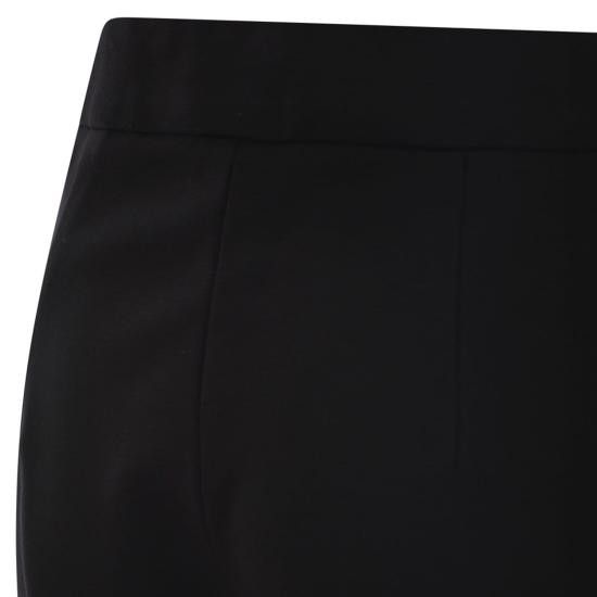 Max Mara MAX MARA Women Straight Pants 2521786021600 BLACK Size 27" / US 4 / IT 40 - 4 Thumbnail