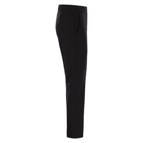 Max Mara MAX MARA Women Straight Pants 2521786021600 BLACK Size 27" / US 4 / IT 40 - 3 Thumbnail