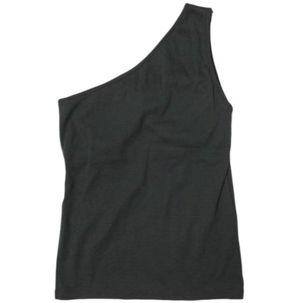 Other Other BEAUTY&YOUTH UNITED ARROWS Fleece One Shoulder Bra Tank Top Cotton Tank Top Cotton Tops 1617-105-5661 Size ONE SIZE - 2 Thumbnail