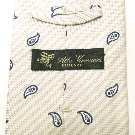 Other Other Atto Vannucci Silk Tie Others Necktie Size ONE SIZE - 5 Thumbnail