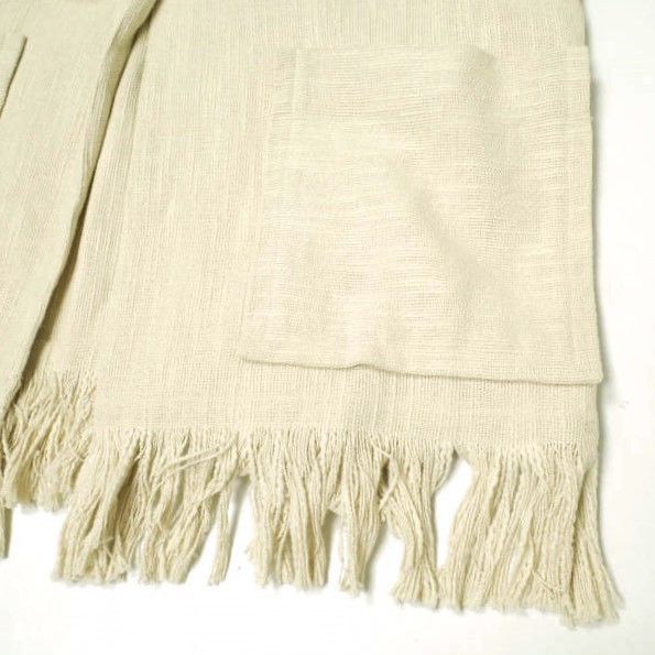Other Other sara mallika FRINGE GILET Cotton Gilet Cotton Tops 020931SL3 DUTY FREE for USA Size ONE SIZE - 7 Thumbnail