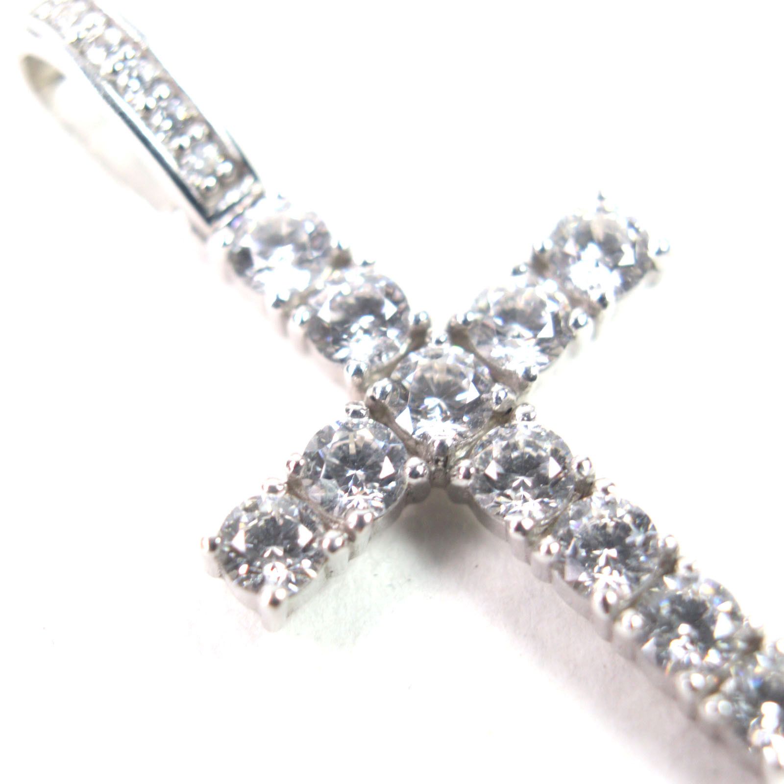 Other LuxUness AVALANCHE Tennis Cross Pendant 10K Pendant Metal Pendant Size ONE SIZE - 8 Thumbnail