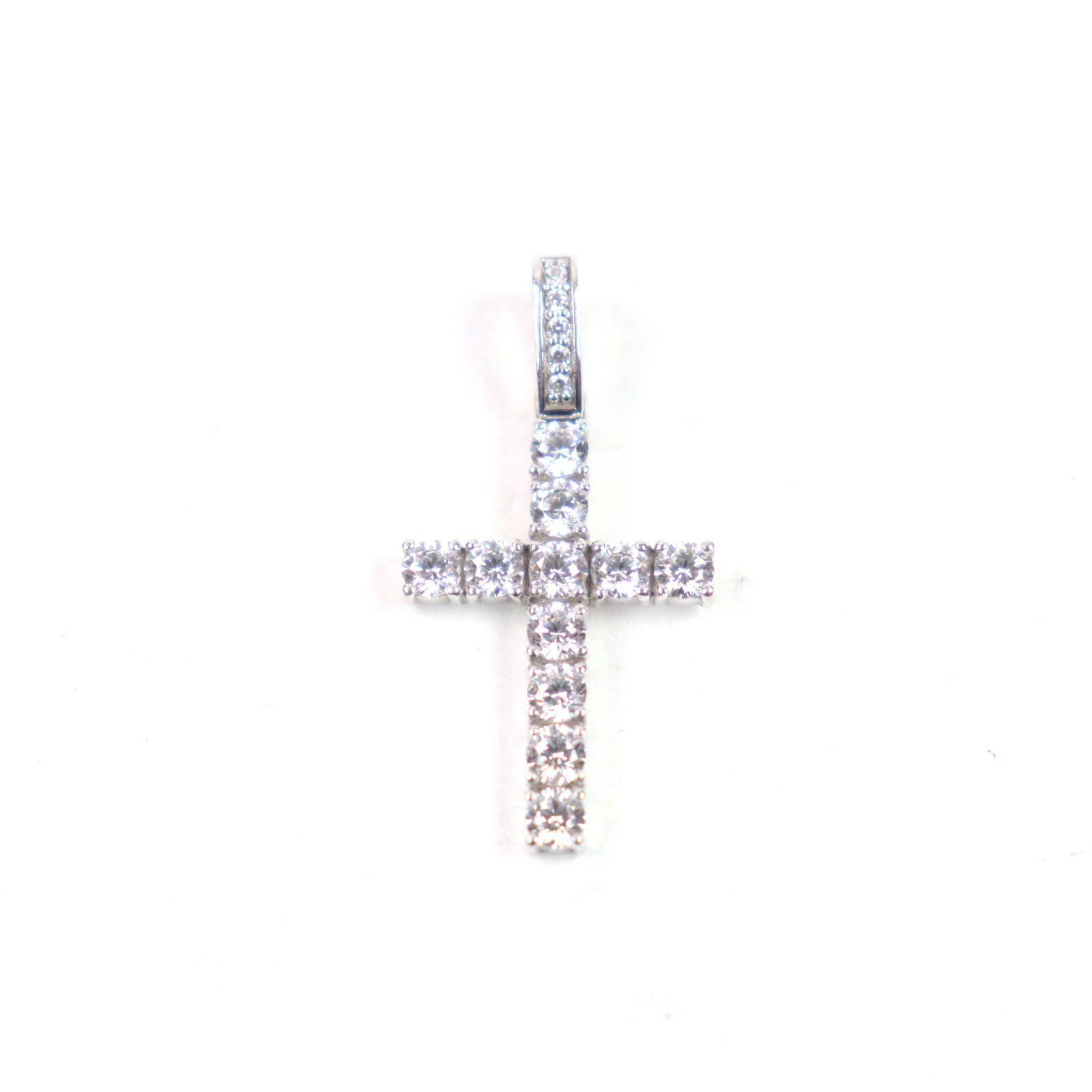 Other LuxUness AVALANCHE Tennis Cross Pendant 10K Pendant Metal Pendant Size ONE SIZE - 2 Thumbnail