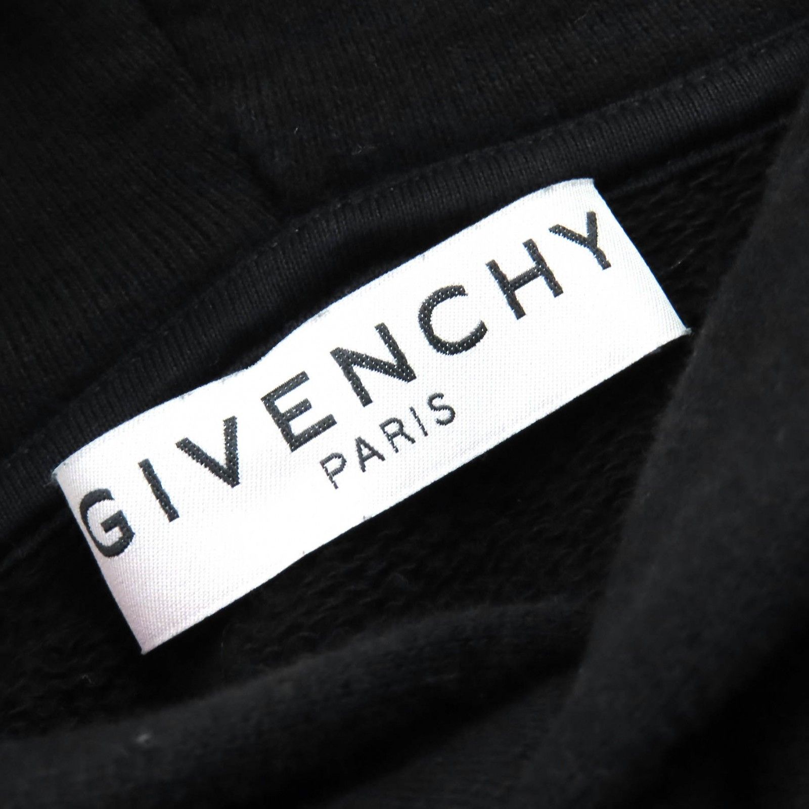 Givenchy Givenchy Givenchy Logo Pullover Cotton Hoodie Cotton Sweatshirts & Hoodies BMJ066305B Size ONE SIZE - 5 Thumbnail