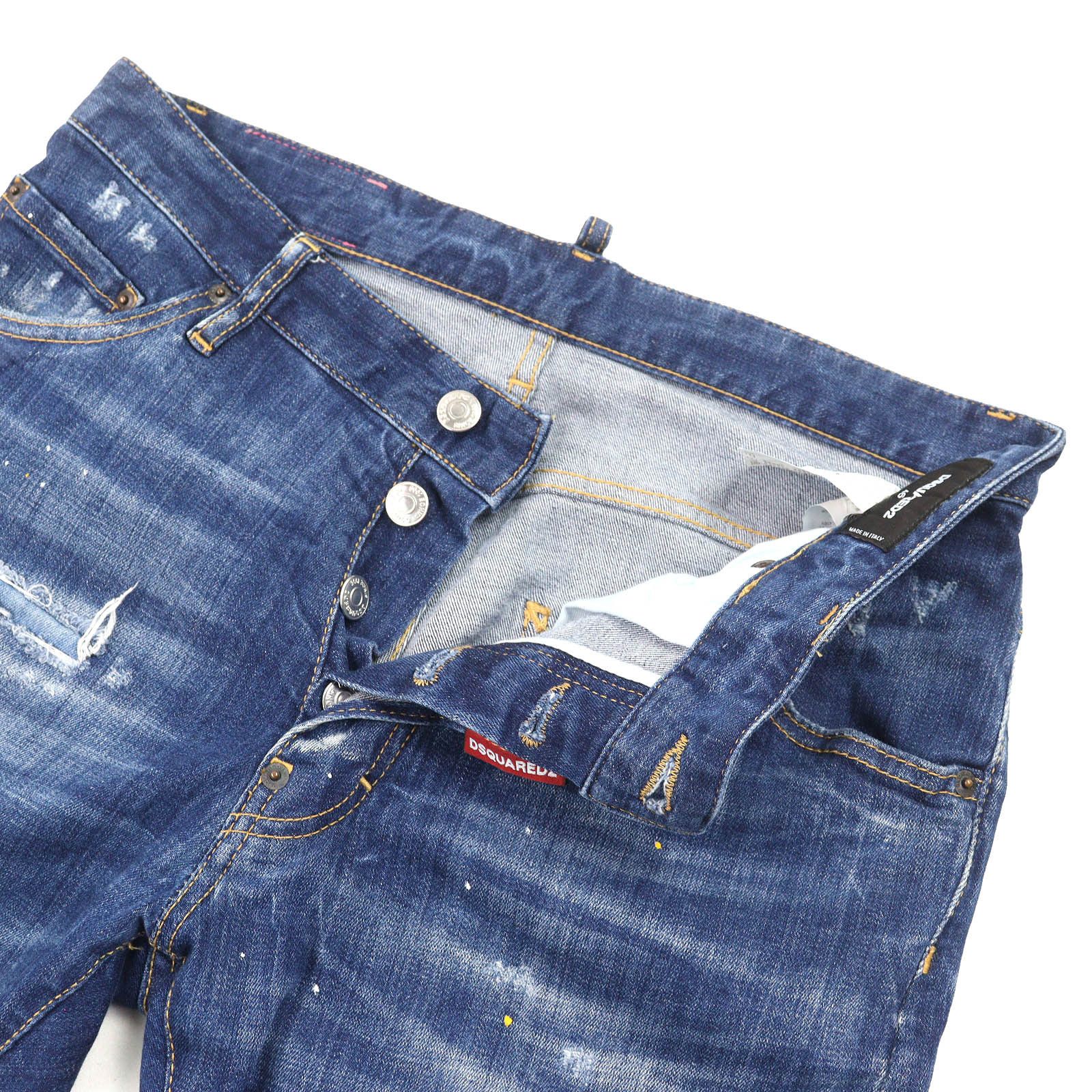 Other Other DSQUARED2 CLASSIC KENNY TWIST JEAN Denim Cotton Pants Cotton Jeans S71LB0107 DUTY FREE for USA Size ONE SIZE - 5 Thumbnail