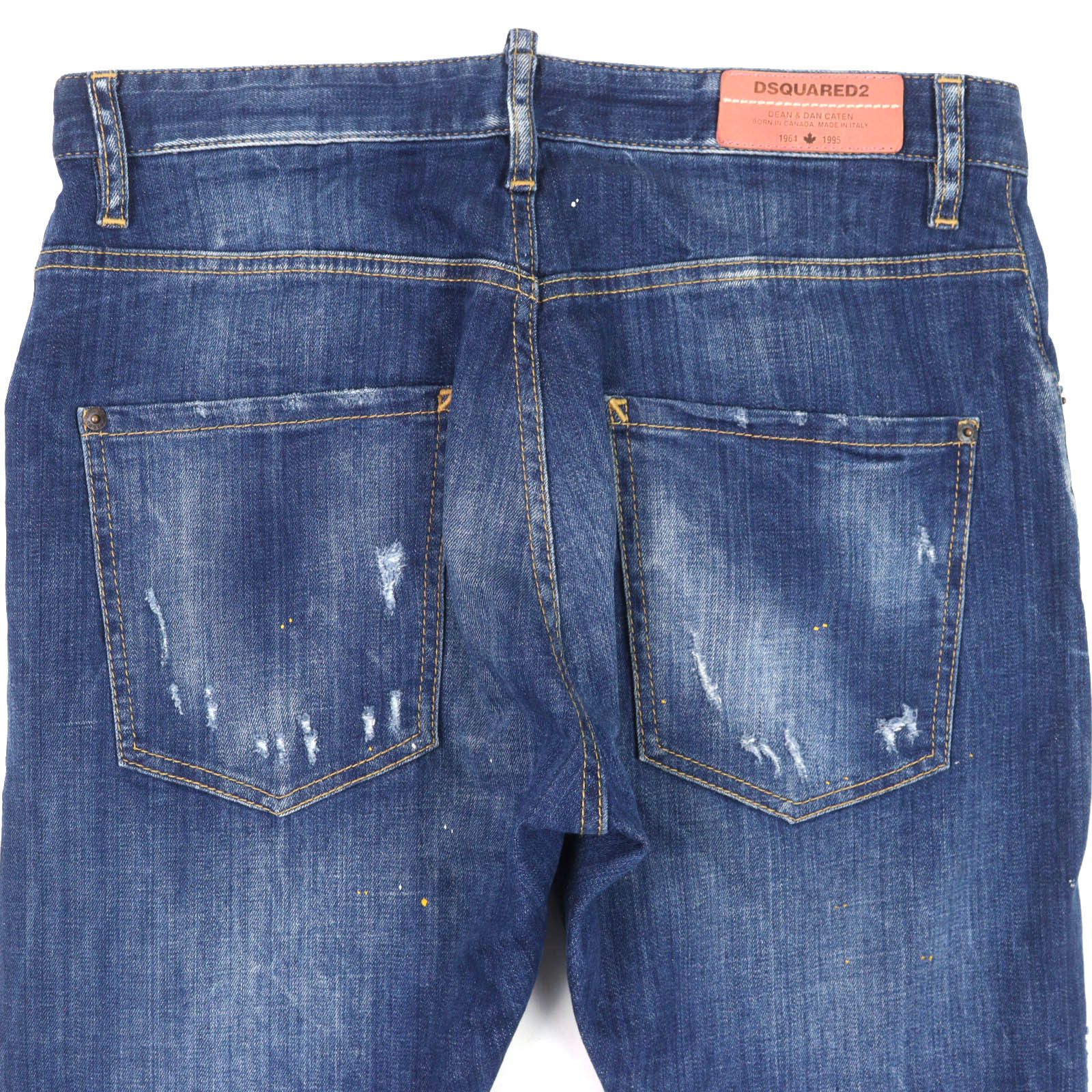 Other Other DSQUARED2 CLASSIC KENNY TWIST JEAN Denim Cotton Pants Cotton Jeans S71LB0107 DUTY FREE for USA Size ONE SIZE - 4 Thumbnail