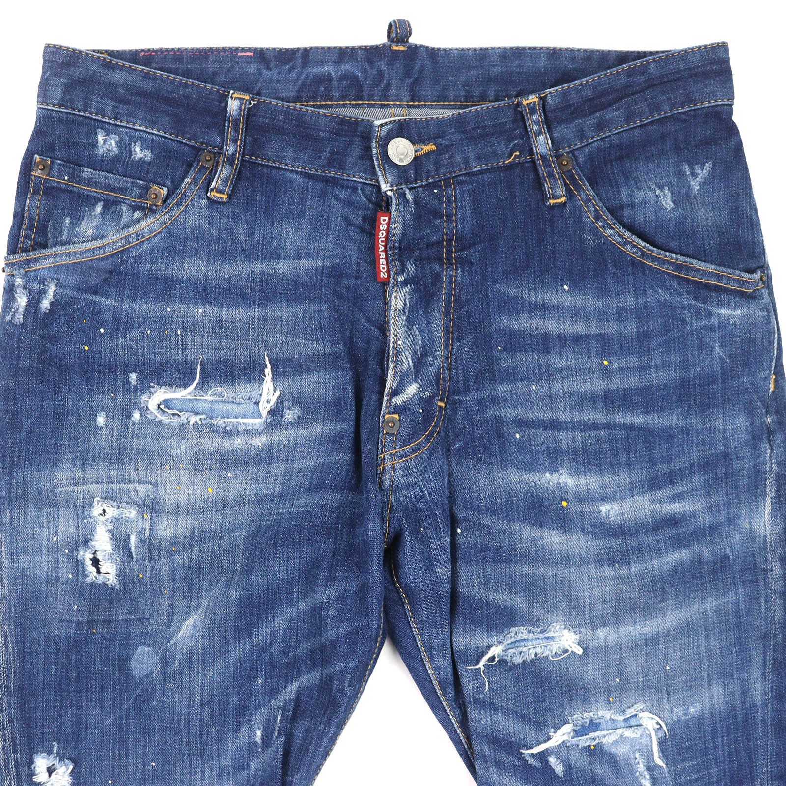 Other Other DSQUARED2 CLASSIC KENNY TWIST JEAN Denim Cotton Pants Cotton Jeans S71LB0107 DUTY FREE for USA Size ONE SIZE - 3 Thumbnail