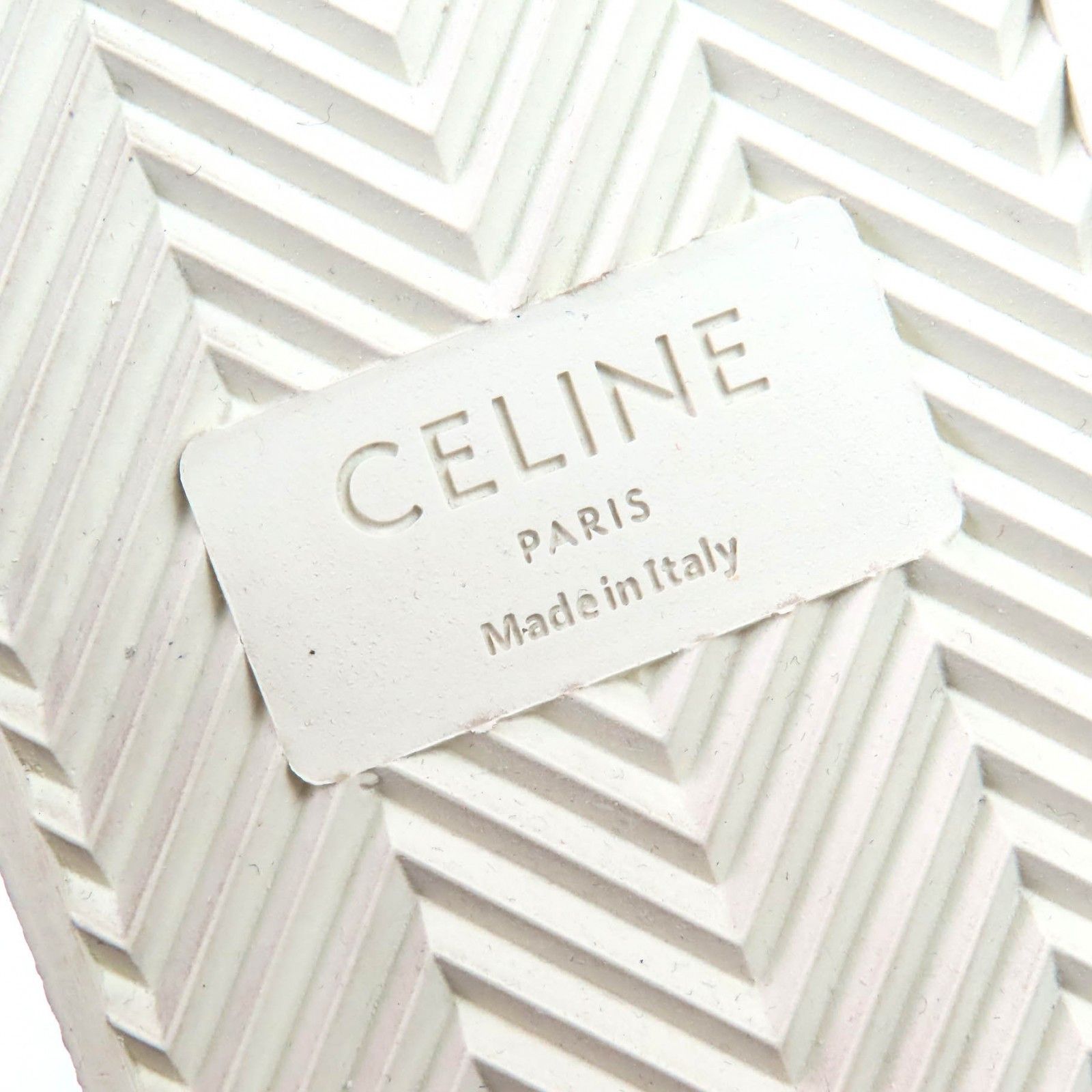 Celine Celine Celine BREAK Logo Leather Sneakers Leather Shoes Size ONE SIZE - 11 Thumbnail