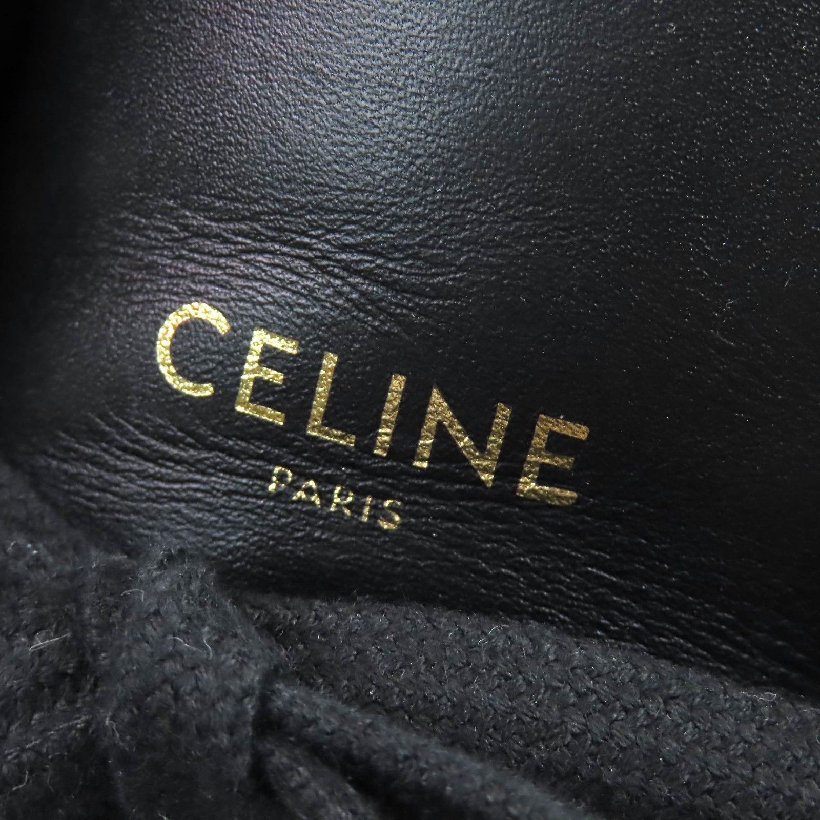 Celine Celine Celine BREAK Logo Leather Sneakers Leather Shoes Size ONE SIZE - 8 Thumbnail
