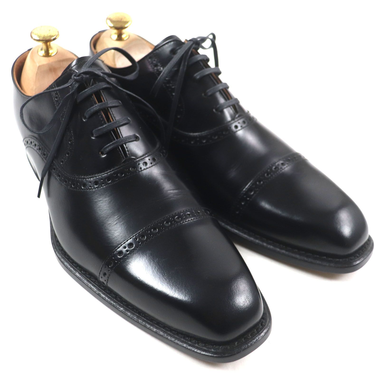Other Other REGAL Straight Tip Perforation Inner Wing Leather Shoes Leather Shoes Size ONE SIZE - 2 Thumbnail