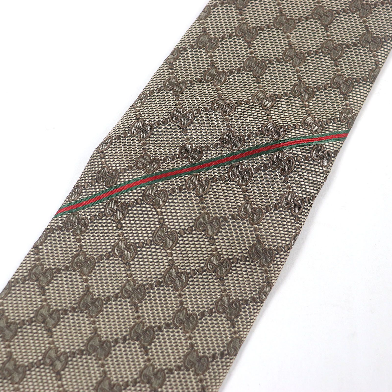 Gucci Gucci Gucci GG logo Silk Tie Others Necktie 221582 DUTY FREE for USA Size ONE SIZE - 5 Thumbnail