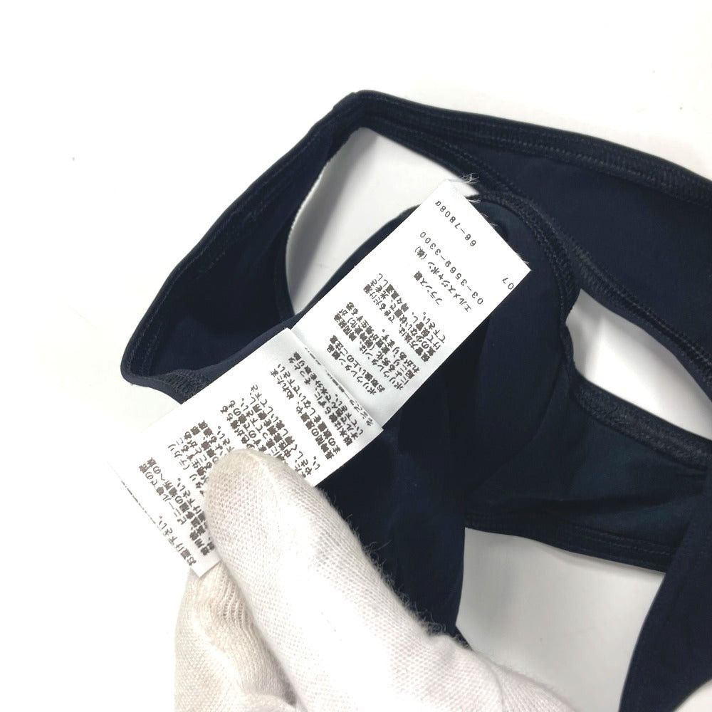 Hermes Hermes Swimwear Logo Bikini (Swimwear) Chene Dunkle Pair Set Tops Pants Swimsuit Nylon Women Black Size ONE SIZE - 14 Thumbnail
