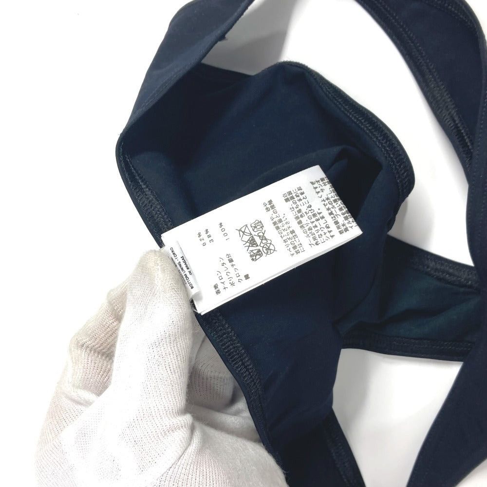 Hermes Hermes Swimwear Logo Bikini (Swimwear) Chene Dunkle Pair Set Tops Pants Swimsuit Nylon Women Black Size ONE SIZE - 13 Thumbnail
