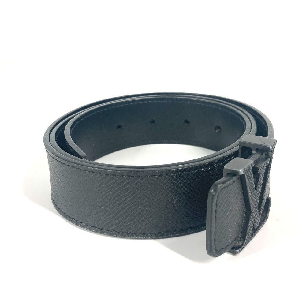 Louis Vuitton Louis Vuitton M6897V Taiga Santure Lv Initial 35Mm Accessories Courroies Leather Men Black Size ONE SIZE - 3 Thumbnail