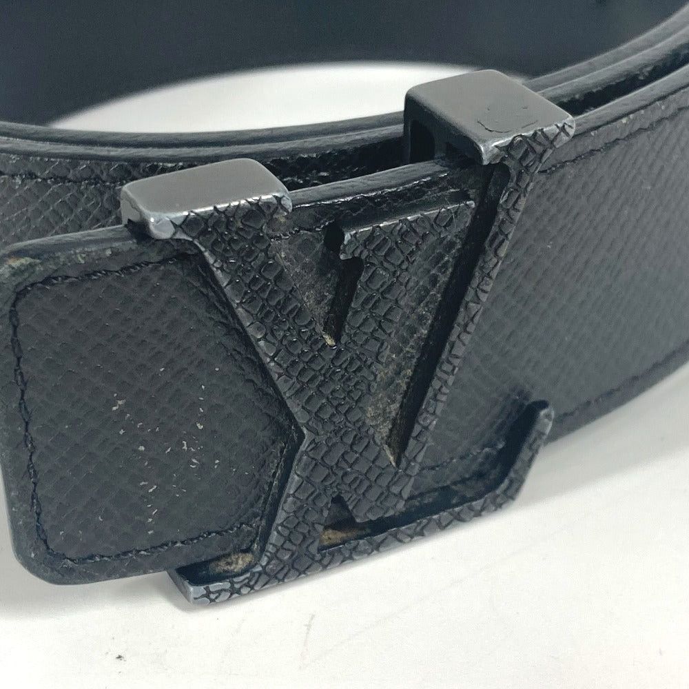 Louis Vuitton Louis Vuitton M6897V Taiga Santure Lv Initial 35Mm Accessories Courroies Leather Men Black Size ONE SIZE - 4 Thumbnail