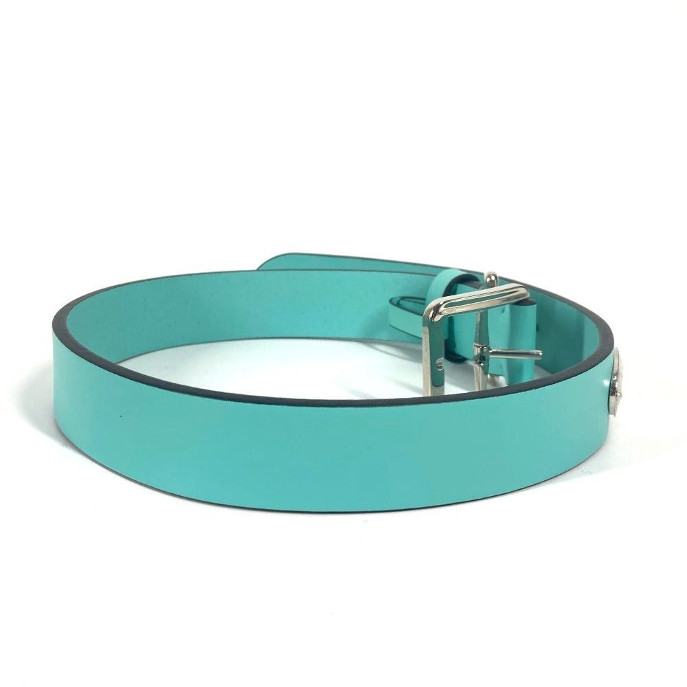 Tiffany & Co. Pet Accessories Logo Dog Chien Bow-Wow Necklace Leather Unisex Blue Size ONE SIZE - 4 Thumbnail