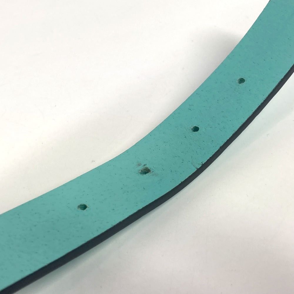 Tiffany & Co. Pet Accessories Logo Dog Chien Bow-Wow Necklace Leather Unisex Blue Size ONE SIZE - 7 Thumbnail