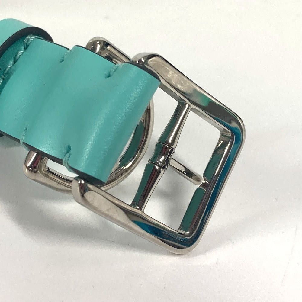 Tiffany & Co. Pet Accessories Logo Dog Chien Bow-Wow Necklace Leather Unisex Blue Size ONE SIZE - 10 Thumbnail
