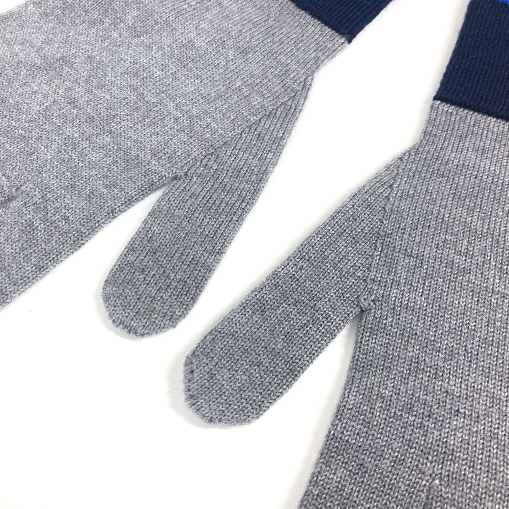 Louis Vuitton Louis Vuitton M71247 Gon Lv. Horizon Glove Accessories Wool Men Gray Size ONE SIZE - 5 Thumbnail