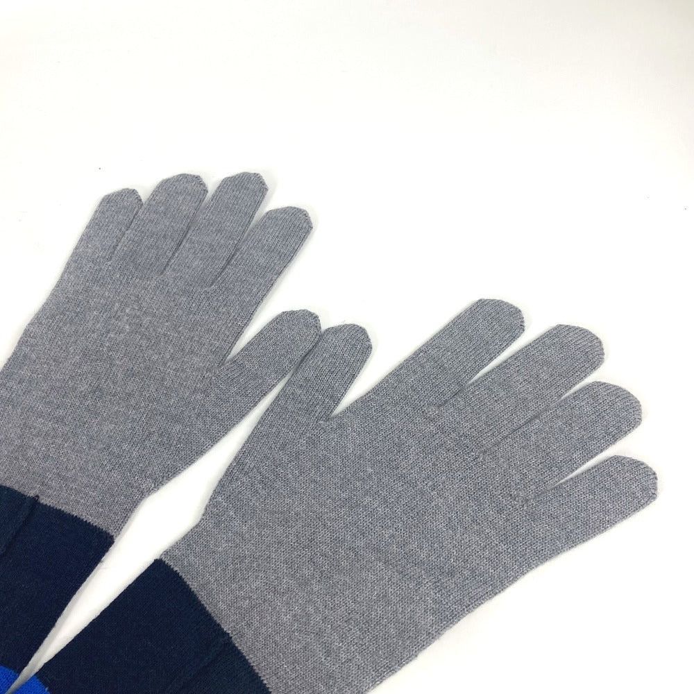 Louis Vuitton Louis Vuitton M71247 Gon Lv. Horizon Glove Accessories Wool Men Gray Size ONE SIZE - 6 Thumbnail