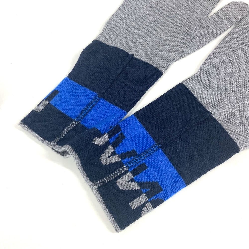 Louis Vuitton Louis Vuitton M71247 Gon Lv. Horizon Glove Accessories Wool Men Gray Size ONE SIZE - 7 Thumbnail