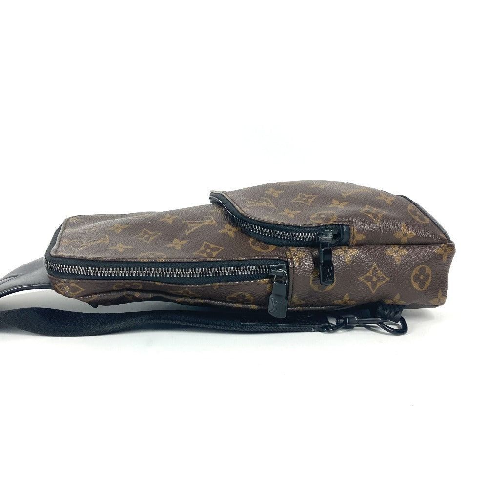 Louis Vuitton Louis Vuitton M45897 Monogram Macassar Avenews Sling Bag Belt Cross Shoulder Body Canvas Unisex Brown Size ONE SIZE - 4 Thumbnail