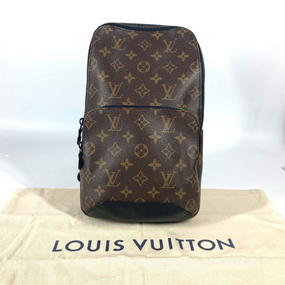Louis Vuitton Louis Vuitton M45897 Monogram Macassar Avenews Sling Bag Belt Cross Shoulder Body Canvas Unisex Brown Size ONE SIZE - 18 Thumbnail