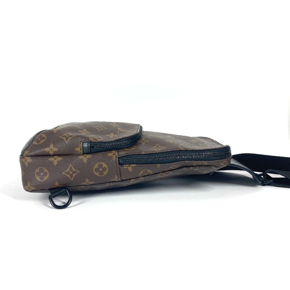 Louis Vuitton Louis Vuitton M45897 Monogram Macassar Avenews Sling Bag Belt Cross Shoulder Body Canvas Unisex Brown Size ONE SIZE - 3 Thumbnail