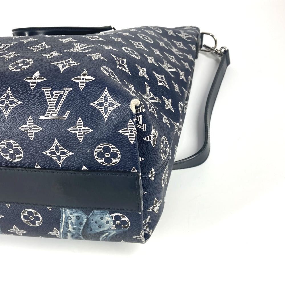 Louis Vuitton Louis Vuitton M54127 Monogram Savannah Jake. And Dinos Chapman. 2 Way Bag Shoulder Diagonal Hanging (E.G. Of A Rocket) Tote Canvas Unisex Ankle Navy Size ONE SIZE - 6 Thumbnail