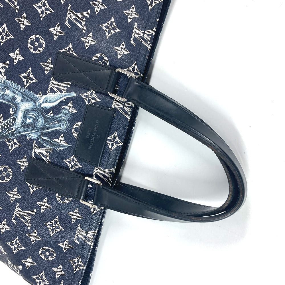 Louis Vuitton Louis Vuitton M54127 Monogram Savannah Jake. And Dinos Chapman. 2 Way Bag Shoulder Diagonal Hanging (E.G. Of A Rocket) Tote Canvas Unisex Ankle Navy Size ONE SIZE - 9 Thumbnail