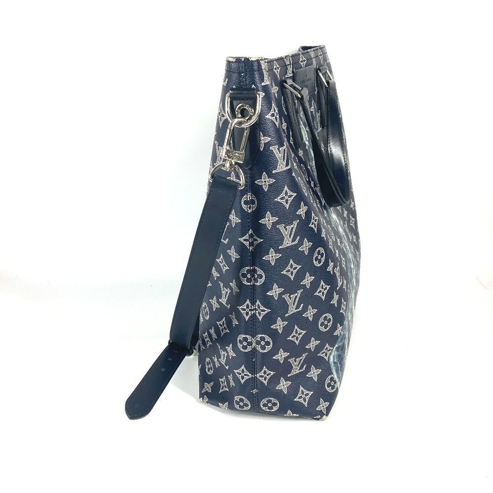 Louis Vuitton Louis Vuitton M54127 Monogram Savannah Jake. And Dinos Chapman. 2 Way Bag Shoulder Diagonal Hanging (E.G. Of A Rocket) Tote Canvas Unisex Ankle Navy Size ONE SIZE - 4 Thumbnail