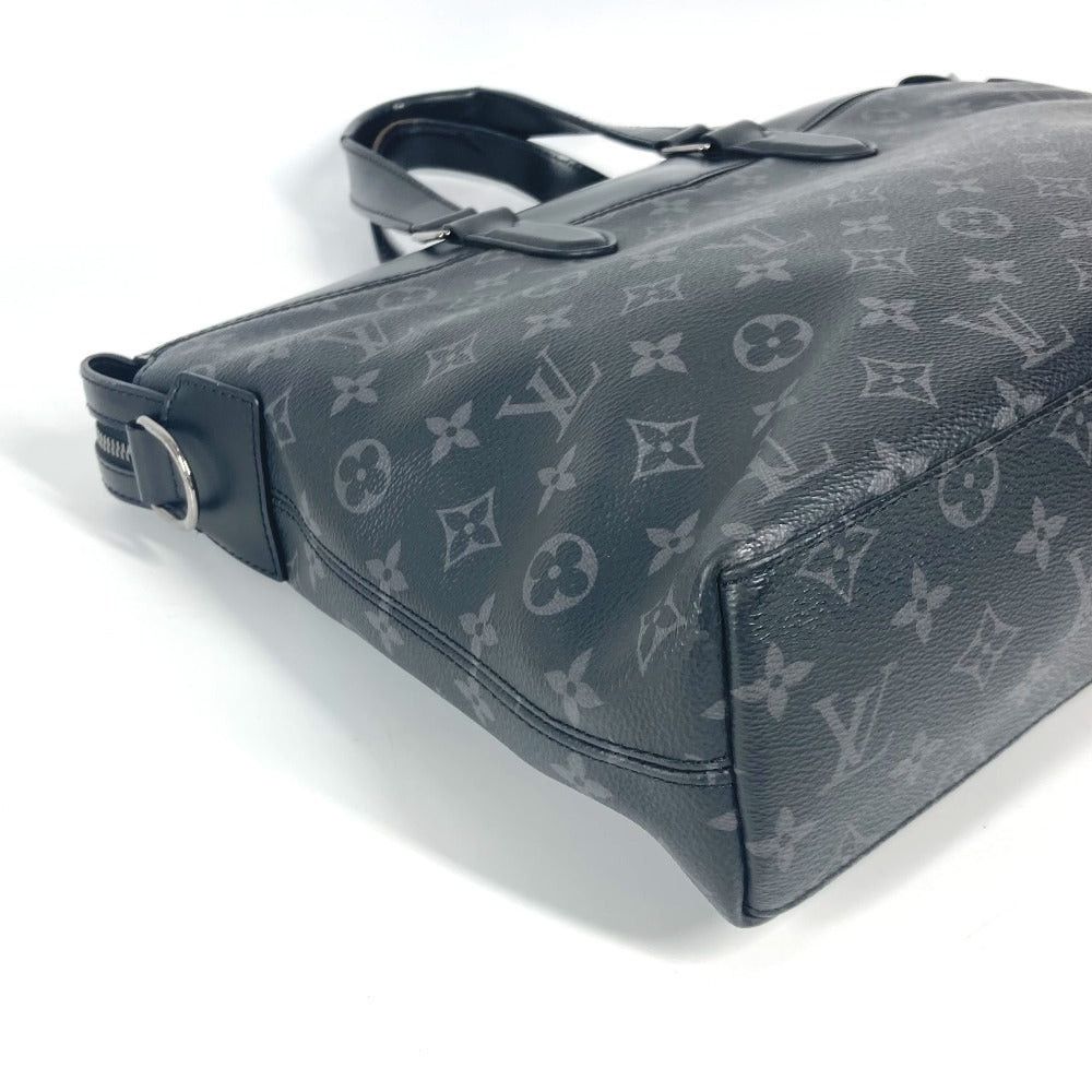 Louis Vuitton Louis Vuitton M40566 Monogram Eclipse Briefcase Explorer Handbag Tote Bag 2 Way Shoulder Business Canvas Unisex Black Size ONE SIZE - 8 Thumbnail