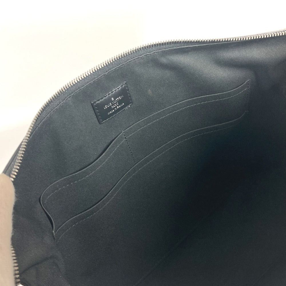 Louis Vuitton Louis Vuitton M40566 Monogram Eclipse Briefcase Explorer Handbag Tote Bag 2 Way Shoulder Business Canvas Unisex Black Size ONE SIZE - 14 Thumbnail